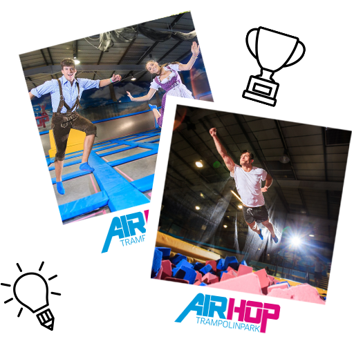 Der Airhoppark in Düsseldorf